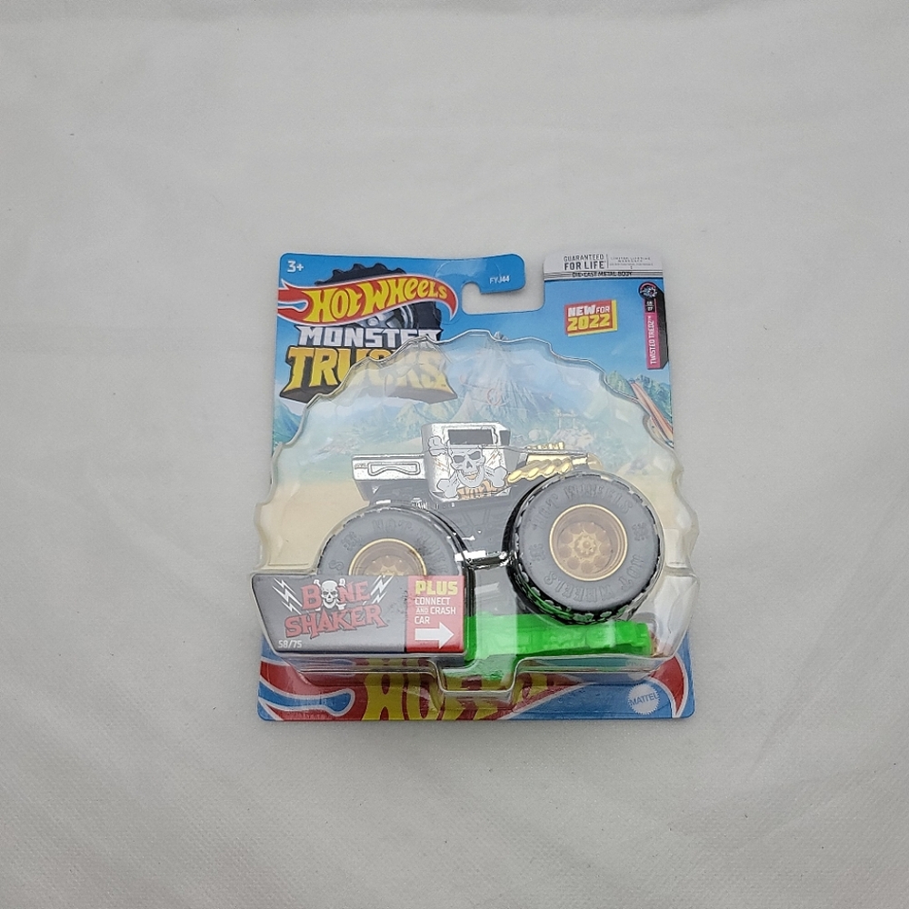 Hot Wheels Monster Trucks Bone Shaker ZAMAC